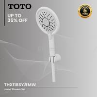 Hand Shower TOTO THX118SY#MW Matte White / TOTO Hand Shower Set / Hand Shower Putih