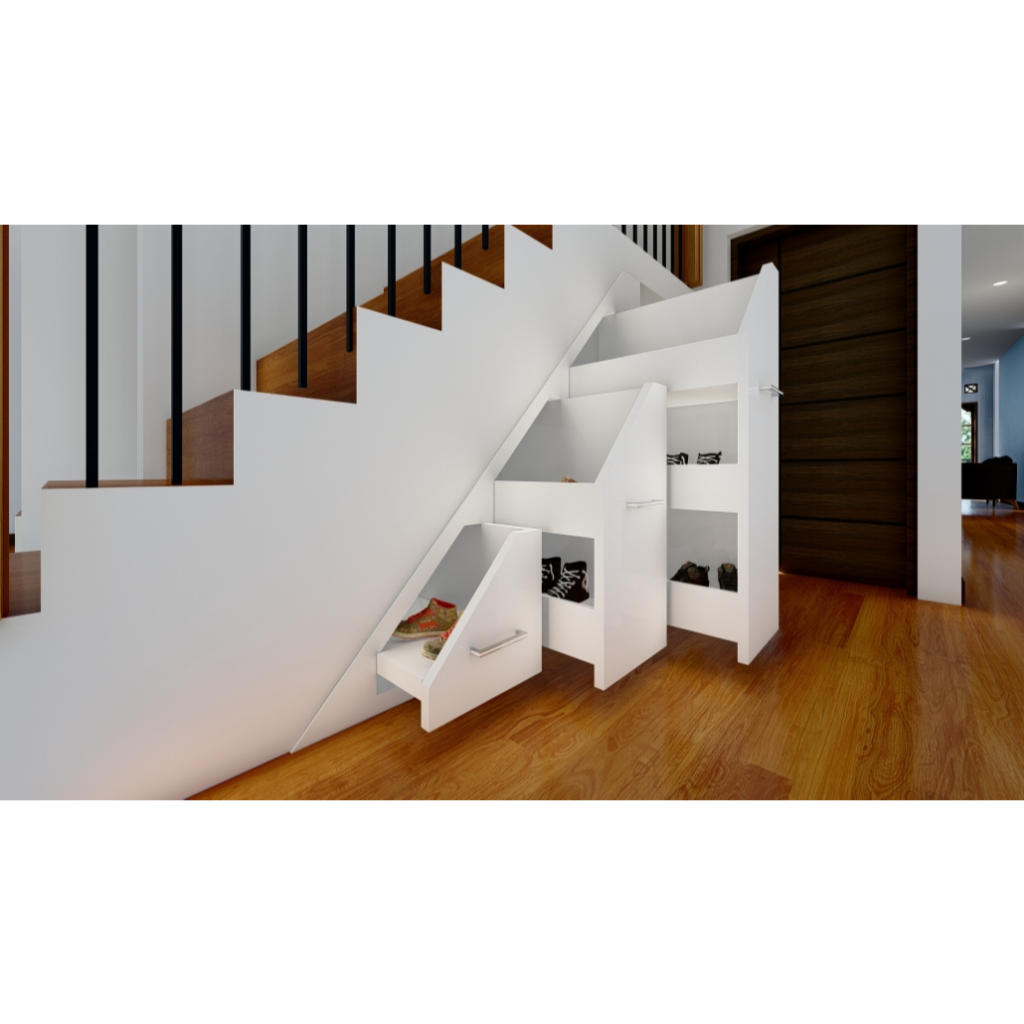 Lemari Bawah Tangga Minimalis Sidoarjo