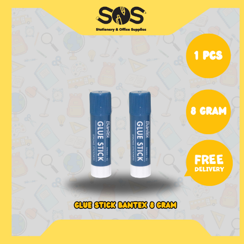 

Bantex Glue Stick BH6201 Biru - 8gr 1 pcs