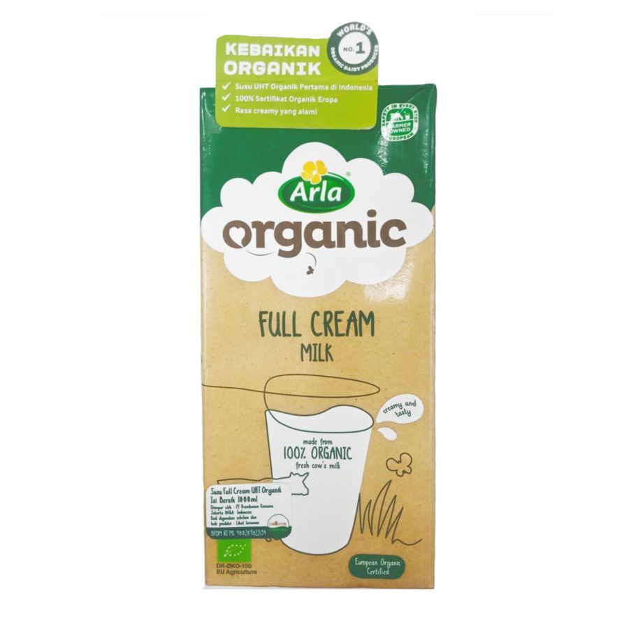 

Arla Full Cream Organic Susu UHT 1000gram