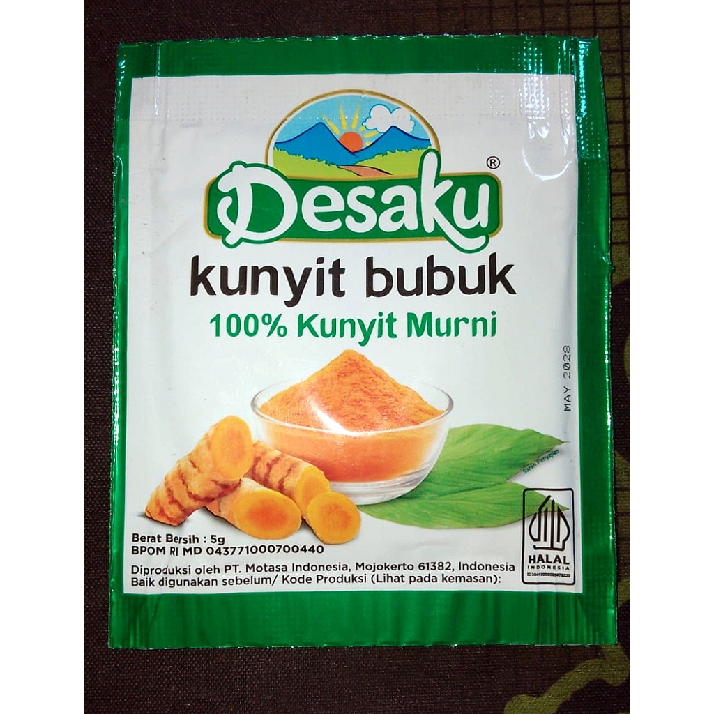

Desaku KUNYIT BUBUK | 100% Kunyit Murni – 5gr