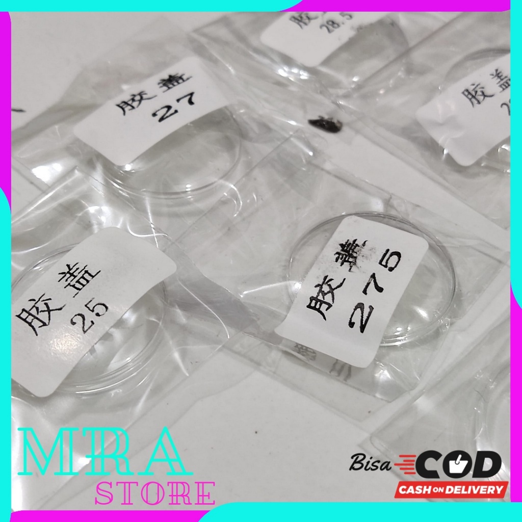 KACA MIKA CEMBUNG JAM TANGAN UKURAN LENGKAP KACA JAM TANGAN