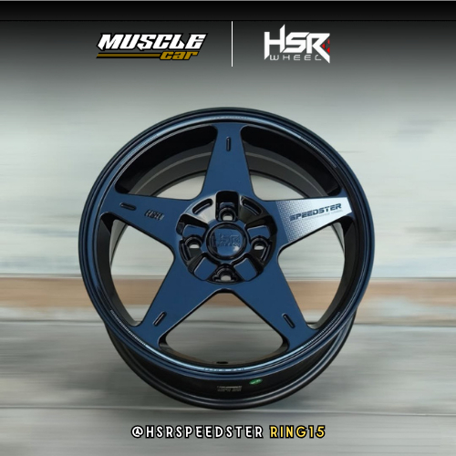 velg mobil calya ring 15 HSR typ spedster baut 4 pelek racing ring 15 untuk mobil agya calya sigra b