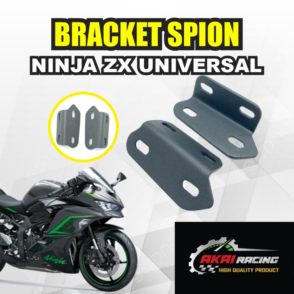 Breket Spion Ninja Zx Universal Bracket Spion Akai Racing