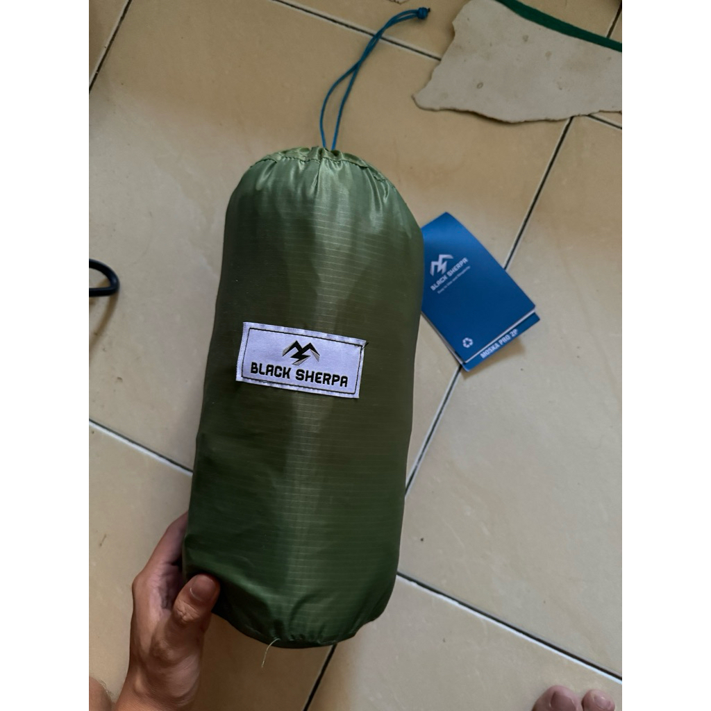 black sherpa moska pro 2P green army
