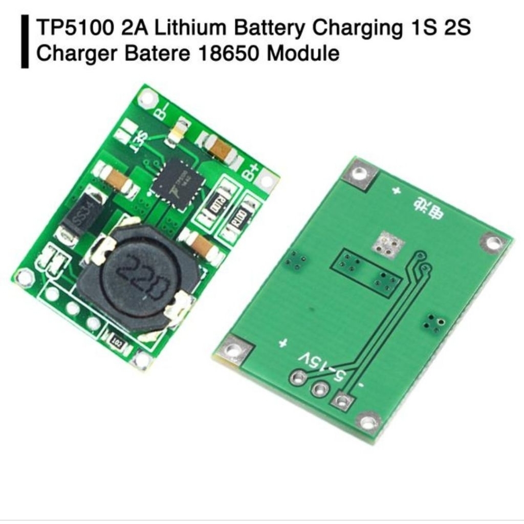 TP 5100 TP5100 MODULE 18650 CHARGER 2A UPGRADE TP4056