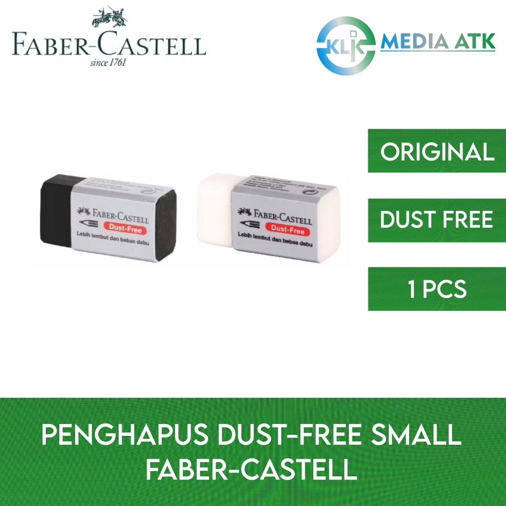

Penghapus Faber-Castell Stip Dust - Free Eraser Small New - 1 Pcs