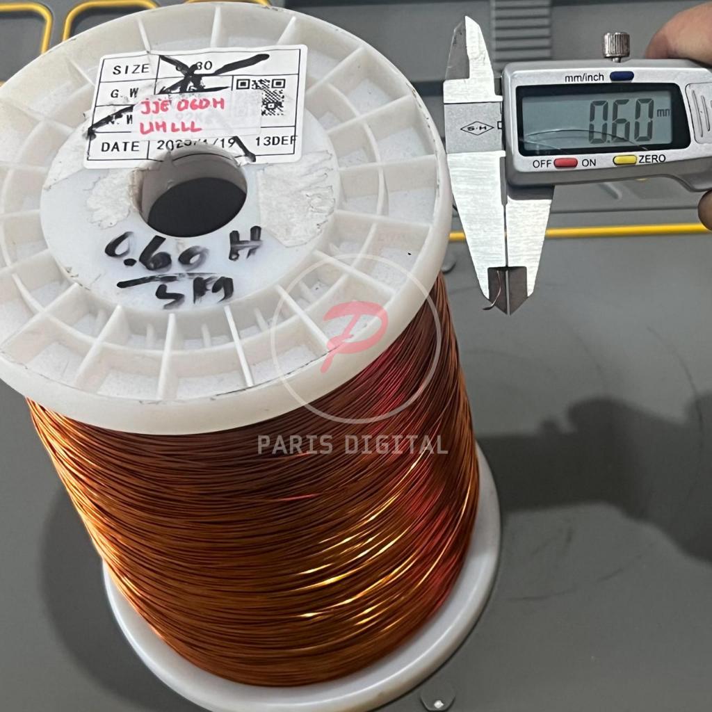 HELLENIC 0.60 Kawat Email/Enamel/Tembaga 0.6 Kawat Gulungan DINAMO, TRAFO, TRANSFORMATOR, SPOOL 0,6