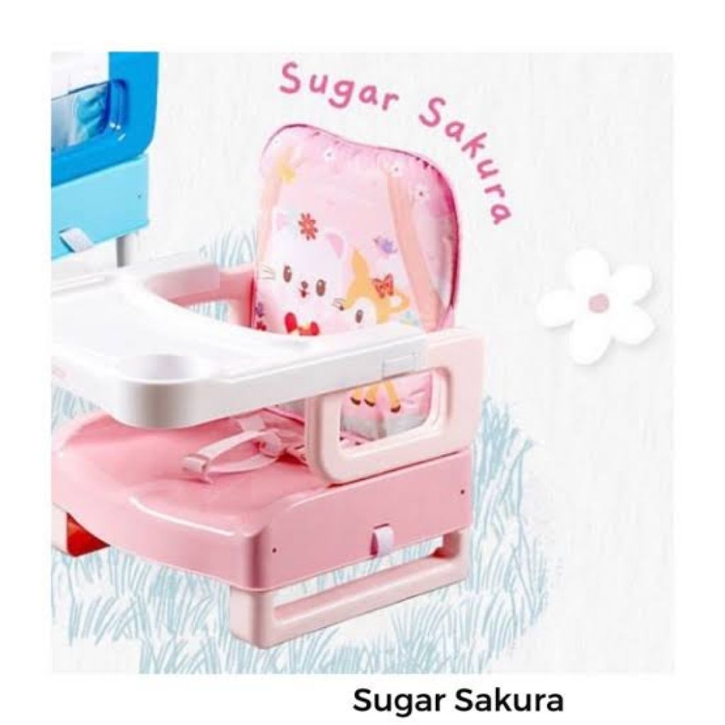 Preloved booster seat 4 in 1 sugarbaby