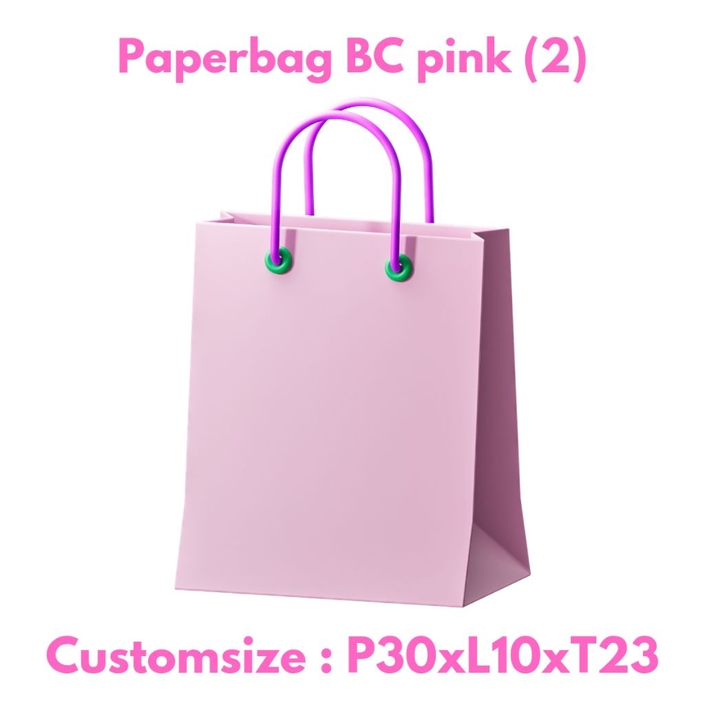 

Paper bag warna pink (Size : P30xL10xT23) custom desain dan ukuran Cetak Sablon / Paperbag Custom / PAPERBAG FASHION / PAPERBAG BAJU / PAPERBAG BUTIK / PAPERBAG DISTRO / TAS BUTIK / PACKAGING BAJU / PAPERBAG GAMIS / TAS GAMIS / PAPERBAG HIJAB / TAS HIJAB