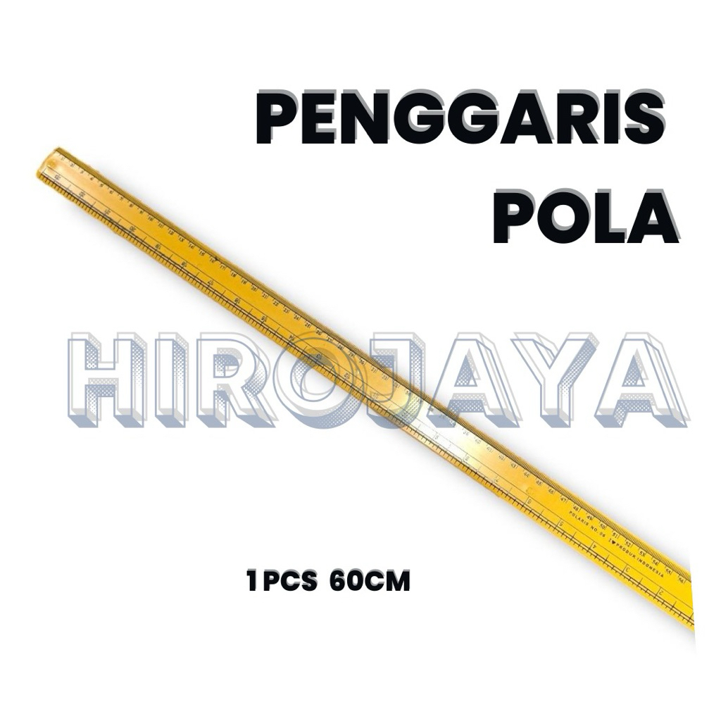 

Penggaris Pola Jahit 60cm/ Penggaris Lurus per pcs