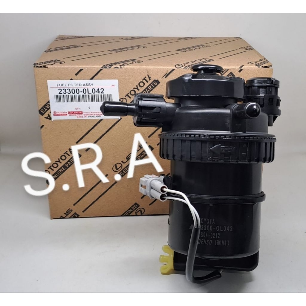 fuel filter solar Assy pompa solar komplit Inova Innova diesel Hilux disel 23300-0L042 original