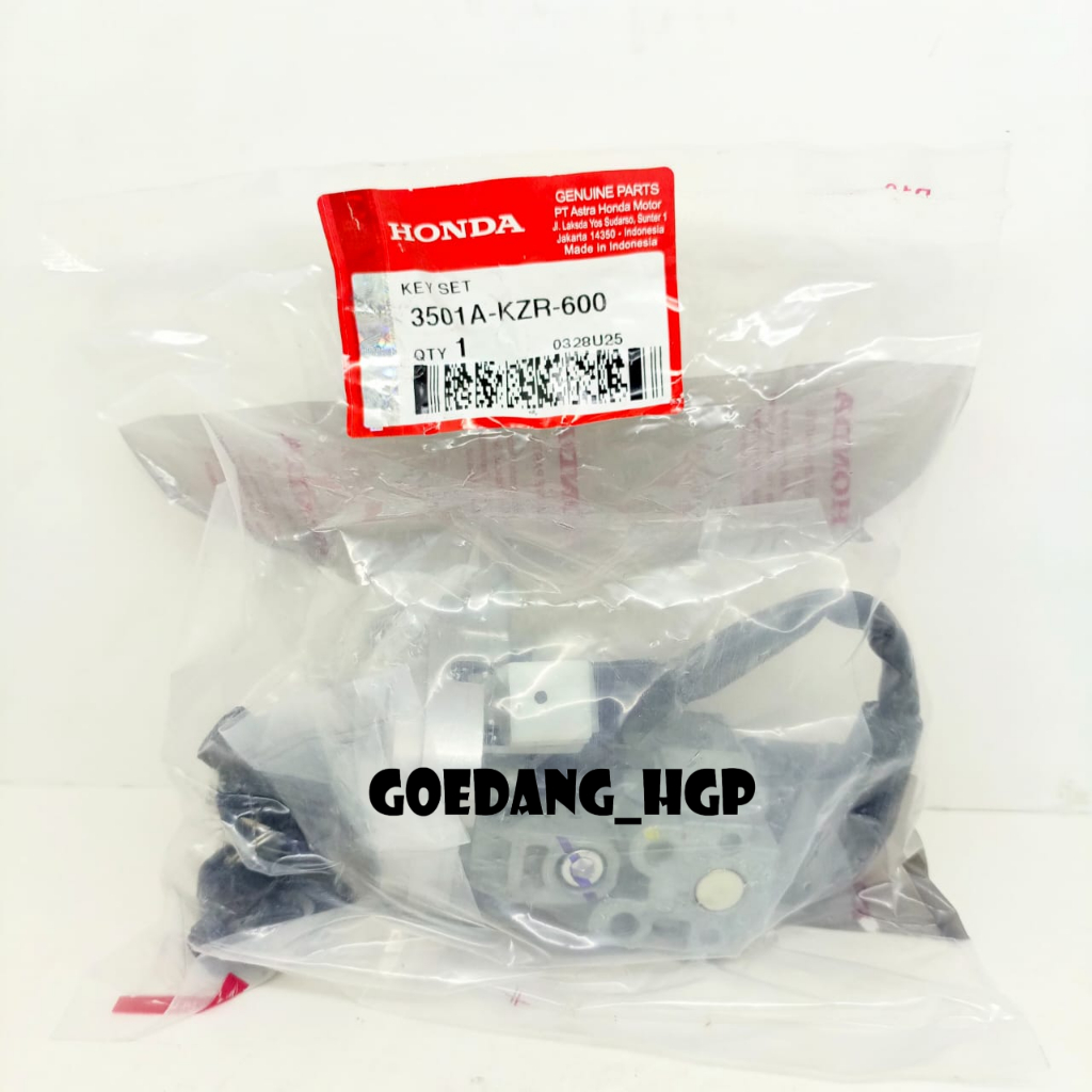 Kunci Kontak Key Set VARIO 125 FI 2012 ORI AHM 3501AKZR600
