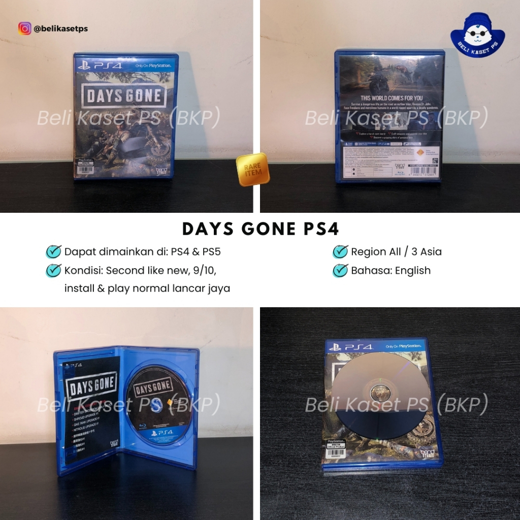 Days Gone BD PS4 | Beli Kaset PS (BKP)