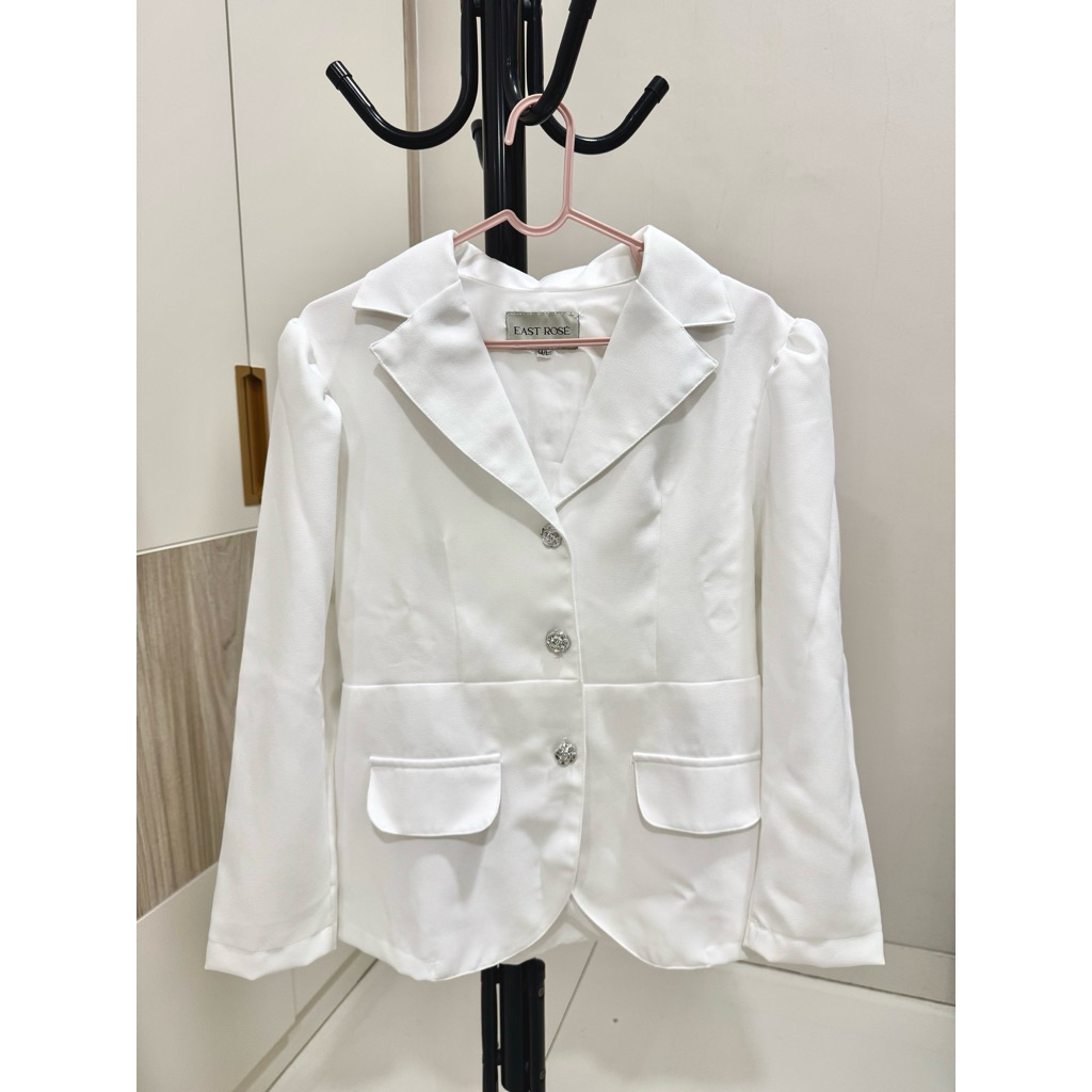 [Preloved] Alba Blazer Wanita | Blazer Formal Lengan Panjang Wanita | Baju Lengan Panjang Formal Wan