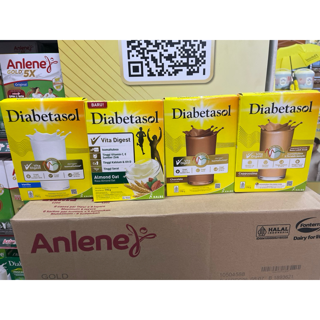 

DIABETASOL SUSU PENCEGAH DIABETES 170gr