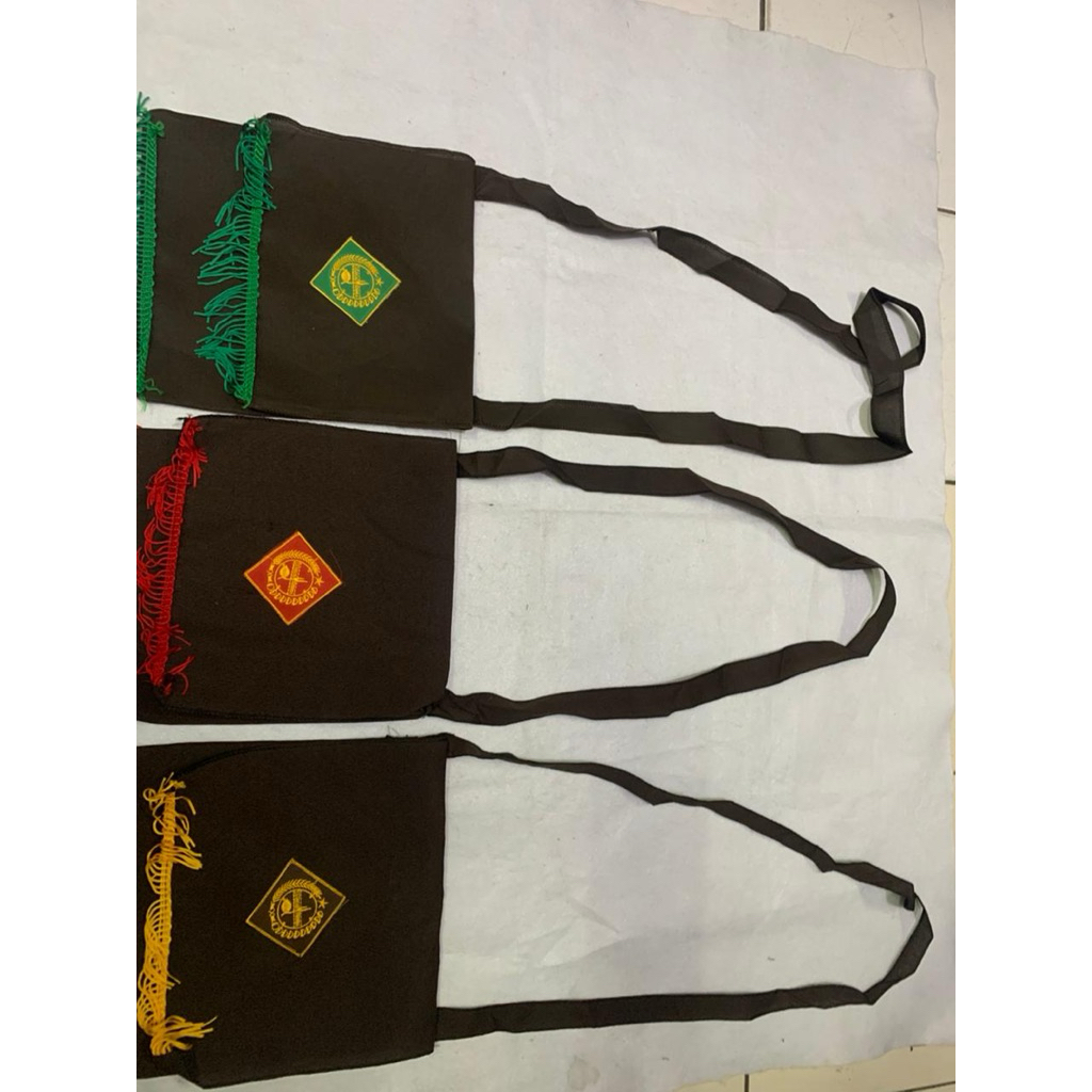 tas selempang  pramuka siaga penggalang penegak