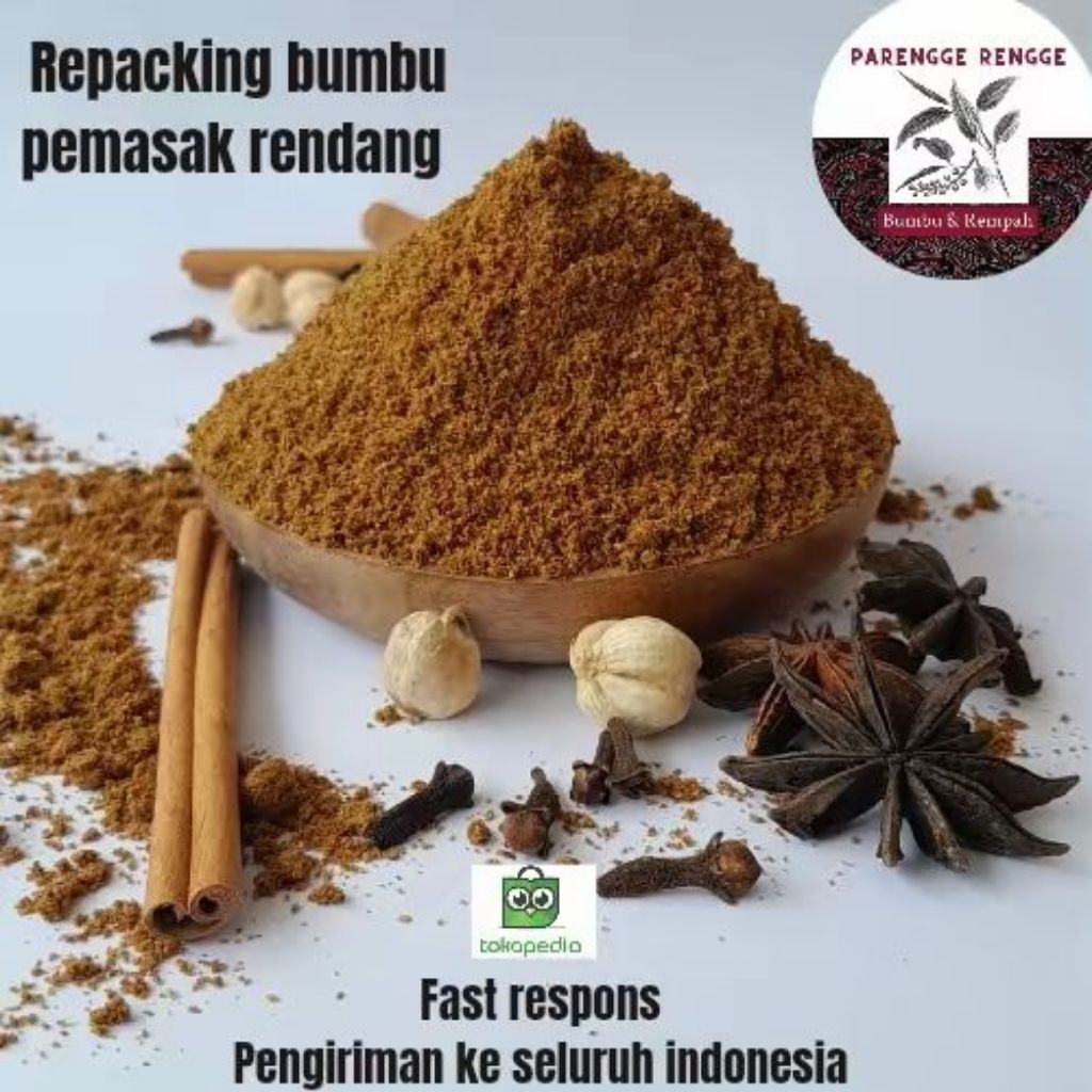 

Bumbu Pemasak Rendang / Asli Sari Minang / Bumbu Rendang -Repack