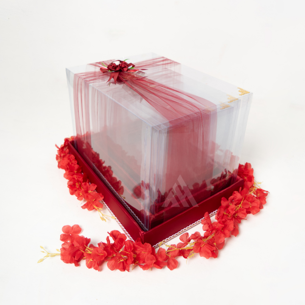 

KOTAK HANTARAN SESERAHAN PERNIKAHAN SATU SET ISI 4 JUMBO TINGGI 28CM DAN 20CM