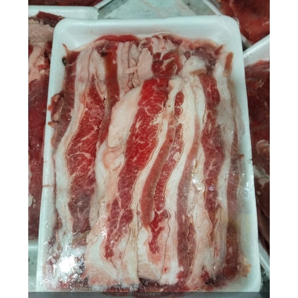 

daging slice lemak 500gr