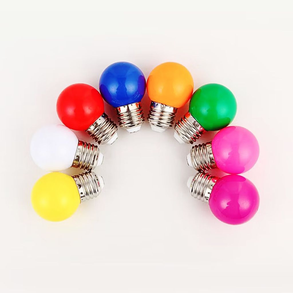 Lampu LED Pingpong / LED Warna Warni / Bohlam Hias / Lampu Aksesorisohlam Warna / Lampu Hias Bulat /