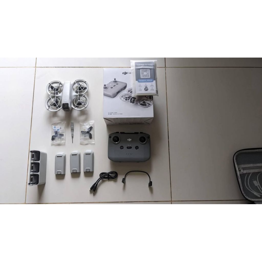 dji neo fly more combo second ex unboxing