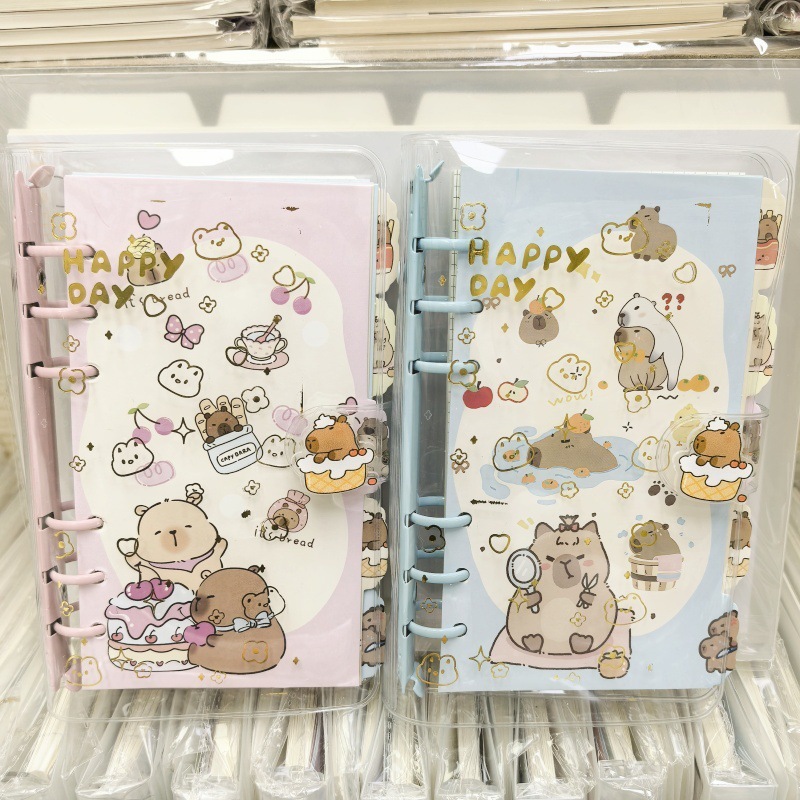 

GEMILANGWALLPAPER - BINDER BESI CAPYBARA | DIARY JURNAL | BUKU BINDER NOTE | ORZY | ORGANIZER BOOK | BUKU BINDER WEEKLY PLANNER