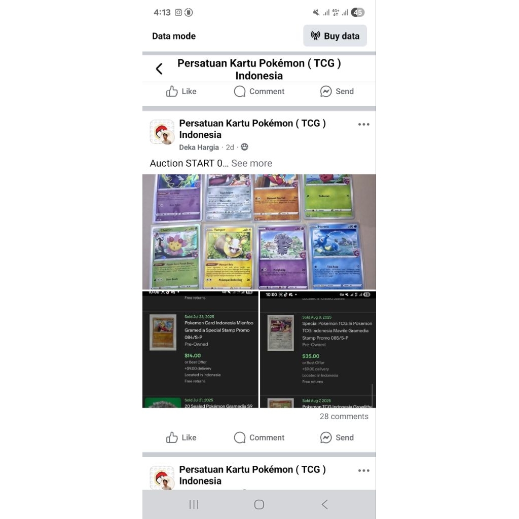 set gramedia 8 pcs pokemon tcg lelang