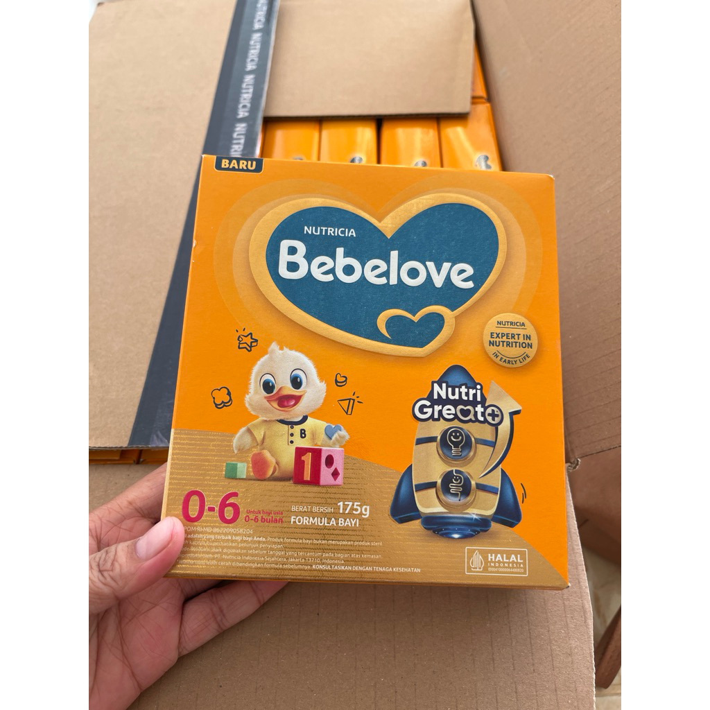 susu formula bebelove 0-6 bulan 175gram