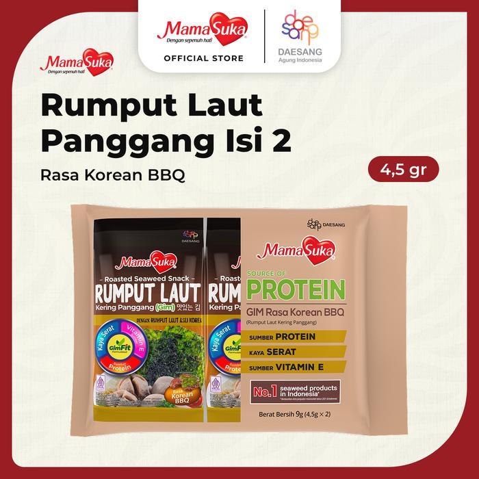 

MamaSuka - Gim Rumput Laut Panggang Barbeque Isi 2 (P2)