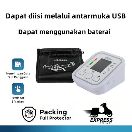 Alat pemeriksaan tekanan darah senyap  digital alat pengukur tekanan darah presisi tinggi