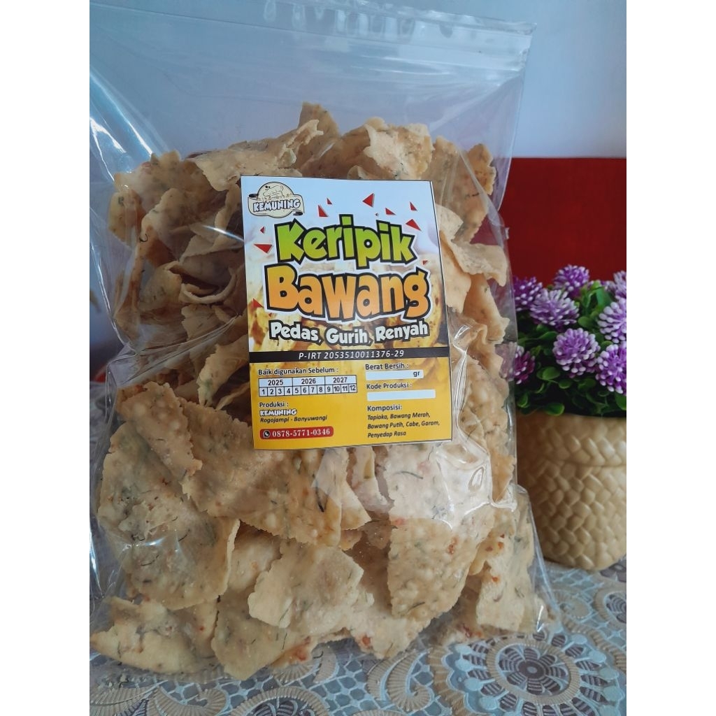 

Keripik Bawang Pedas