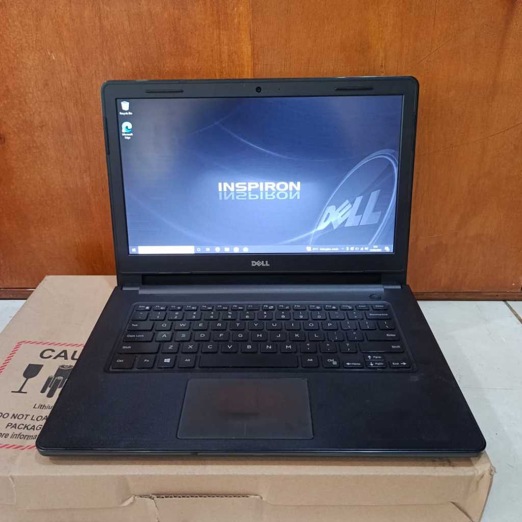 Laptop Dell Inspiron 14-3467, Intel Core I7-7500U, Gen 7Th, Ram 16Gb / 256 GB, Black, BERGARANSI