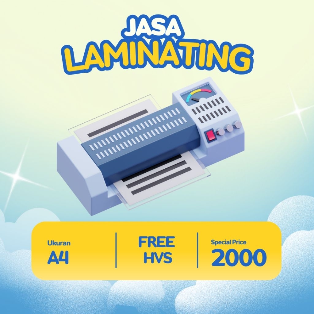 

Jasa Laminating Free HVS