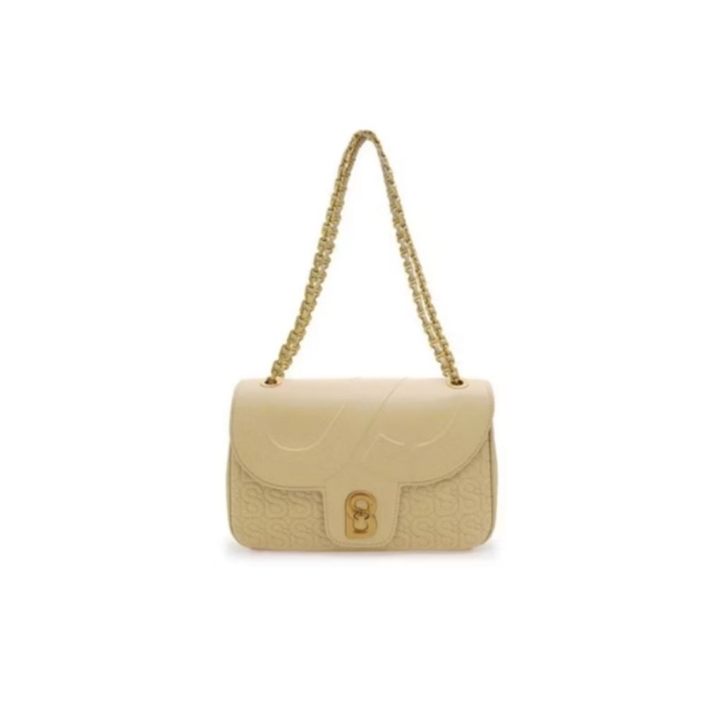 Aluna Flap Bag Large - Taffy - Buttonscarves