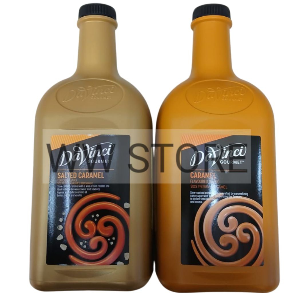 

Saus saos sirup halal MUI DaVinci Da Vinci GOURMET Salted Caramel Syrup 2L