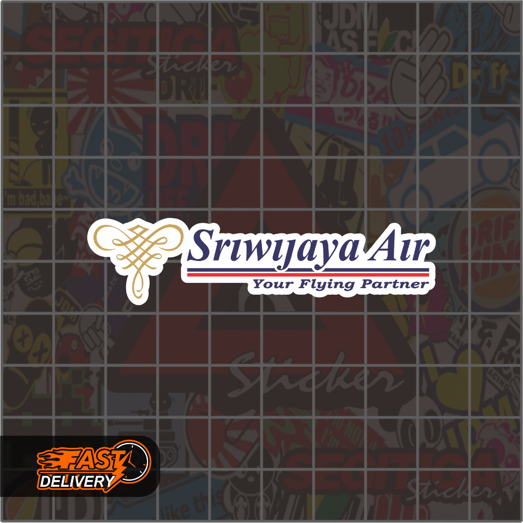 

Sticker Sriwijaya Air Ukuran 10 x 2.5 Cm