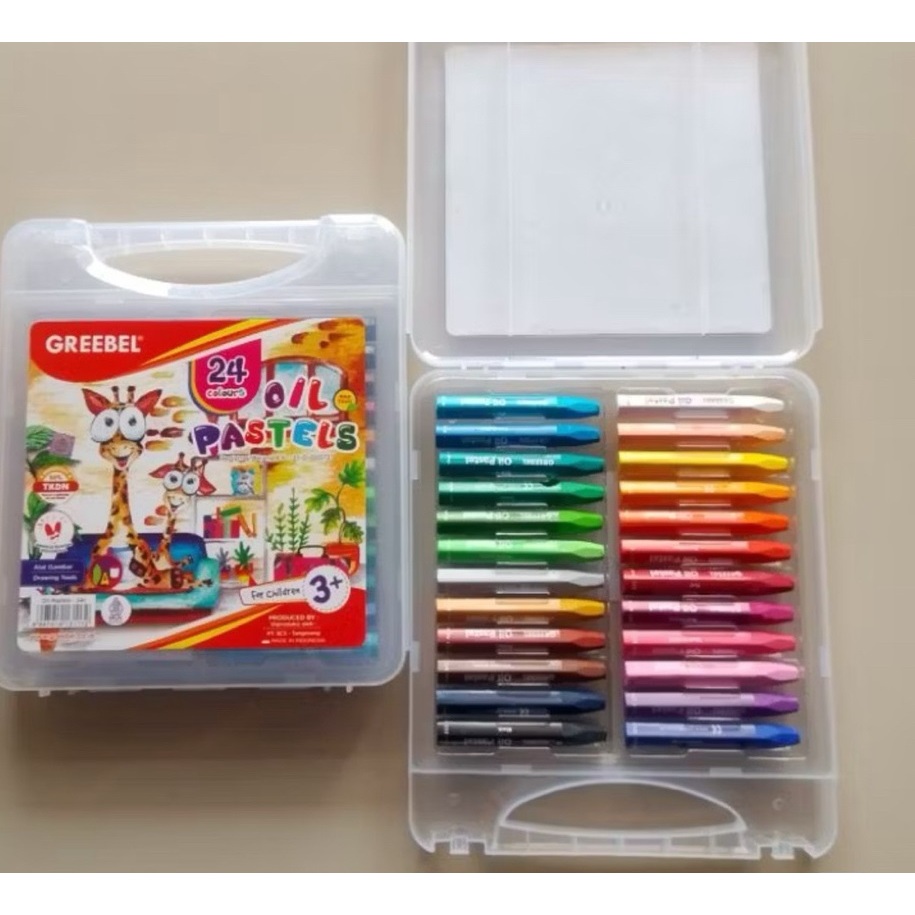

GREEBEL Crayon / Oil Pastel 24 Warna
