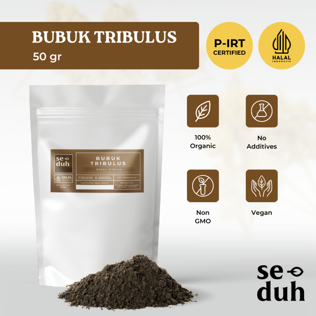 

SEDUH TEA & TISANE | Bubuk Ekstrak Tribulus / Tribulus Extract Powder / Herbal Powder 50 gram