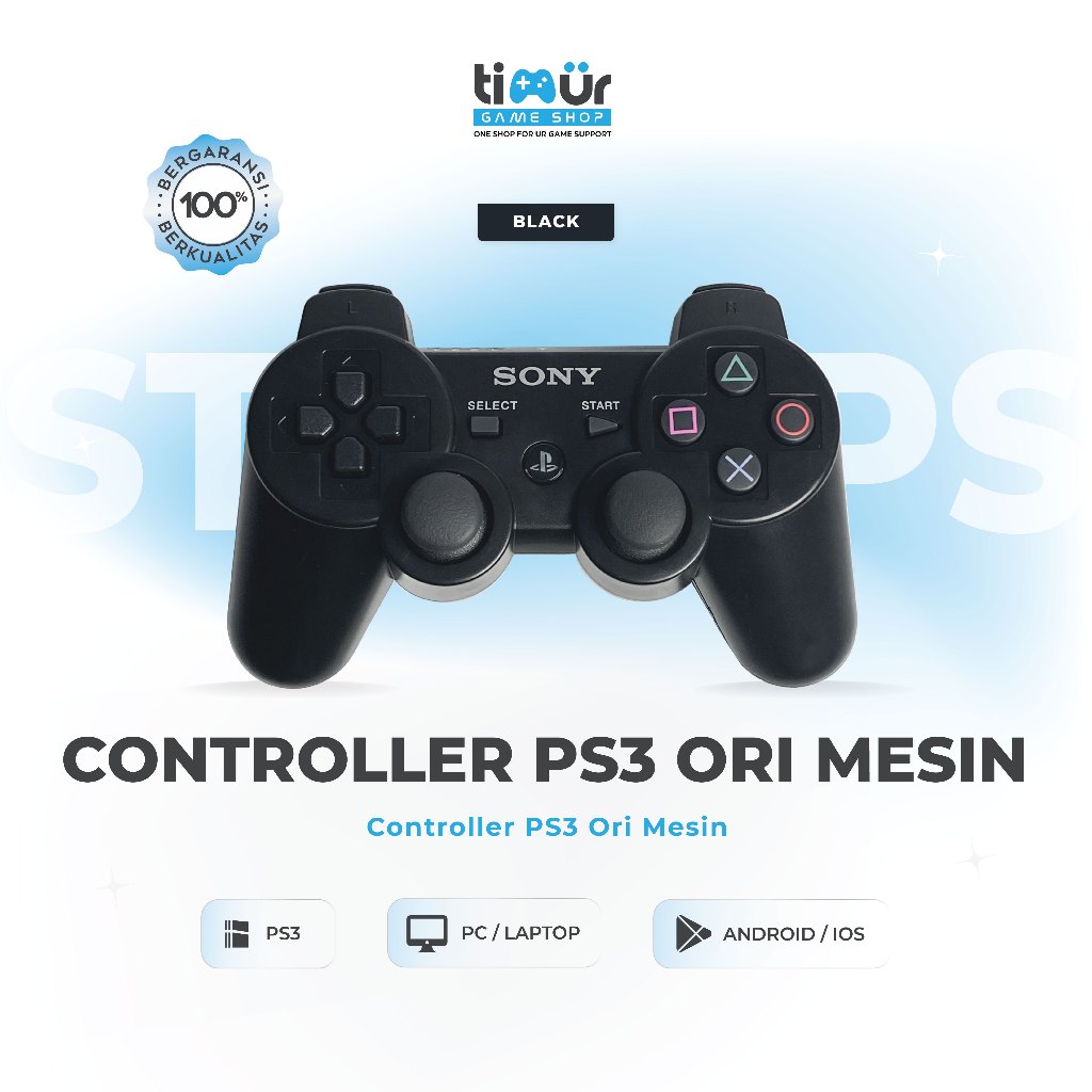 Stik Stick PS3 Wireless Ori Original Mesin