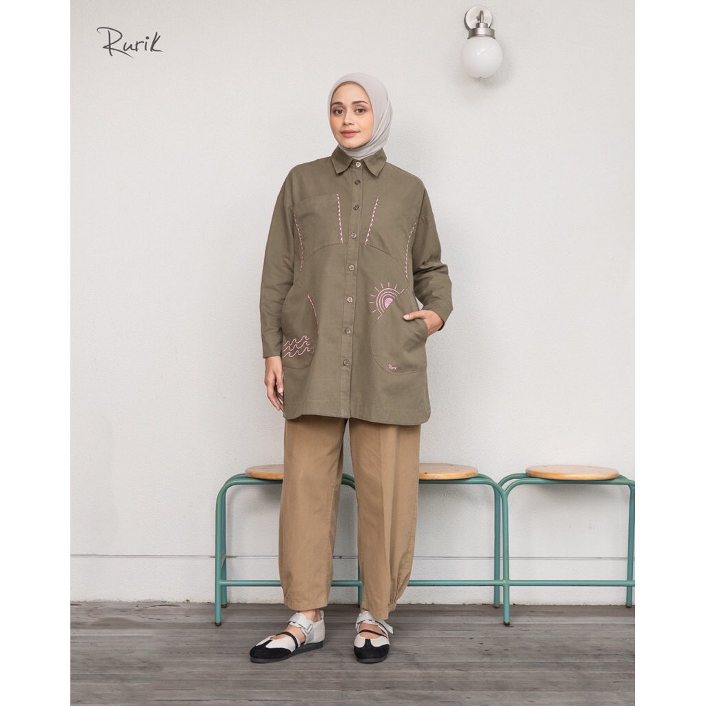 RURIK RUNAKO EMBROIDERY SHIRT
