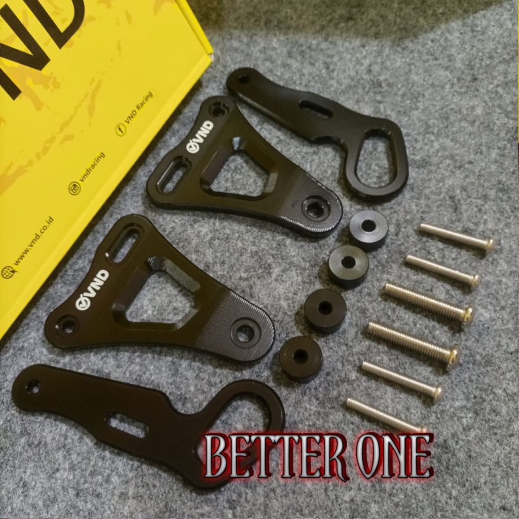 VND BREKET LAMPU NINJA R/NINJA SS & BREKET NINJA R/SS FULL CNC