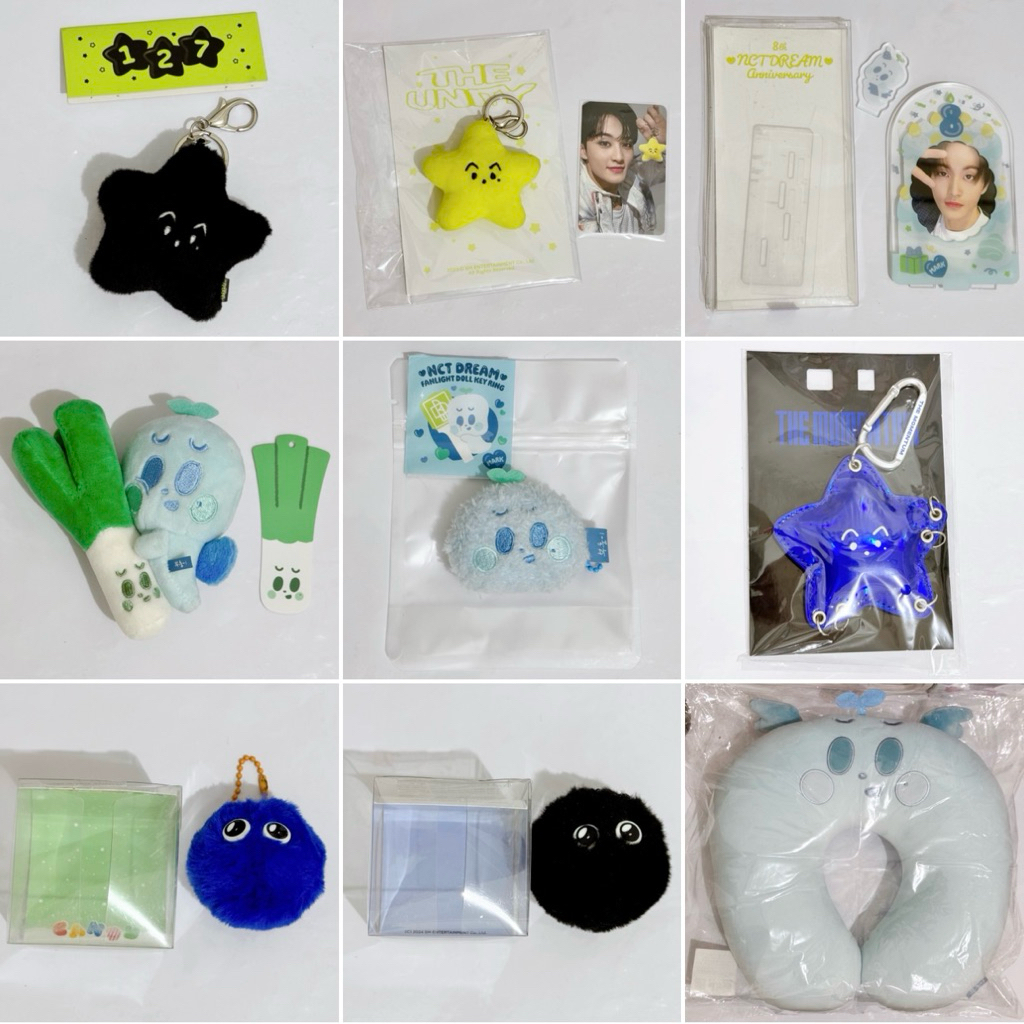 (ready) mark lee buhungi boohongie the firstfruit keyring nct dream 127 momentum neck pillow magnet 