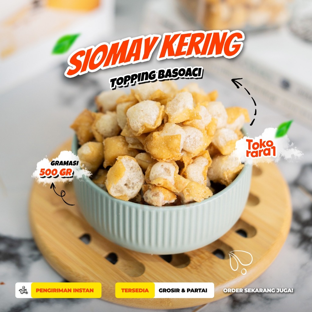 

siomay mini kering cita rasa 500gr