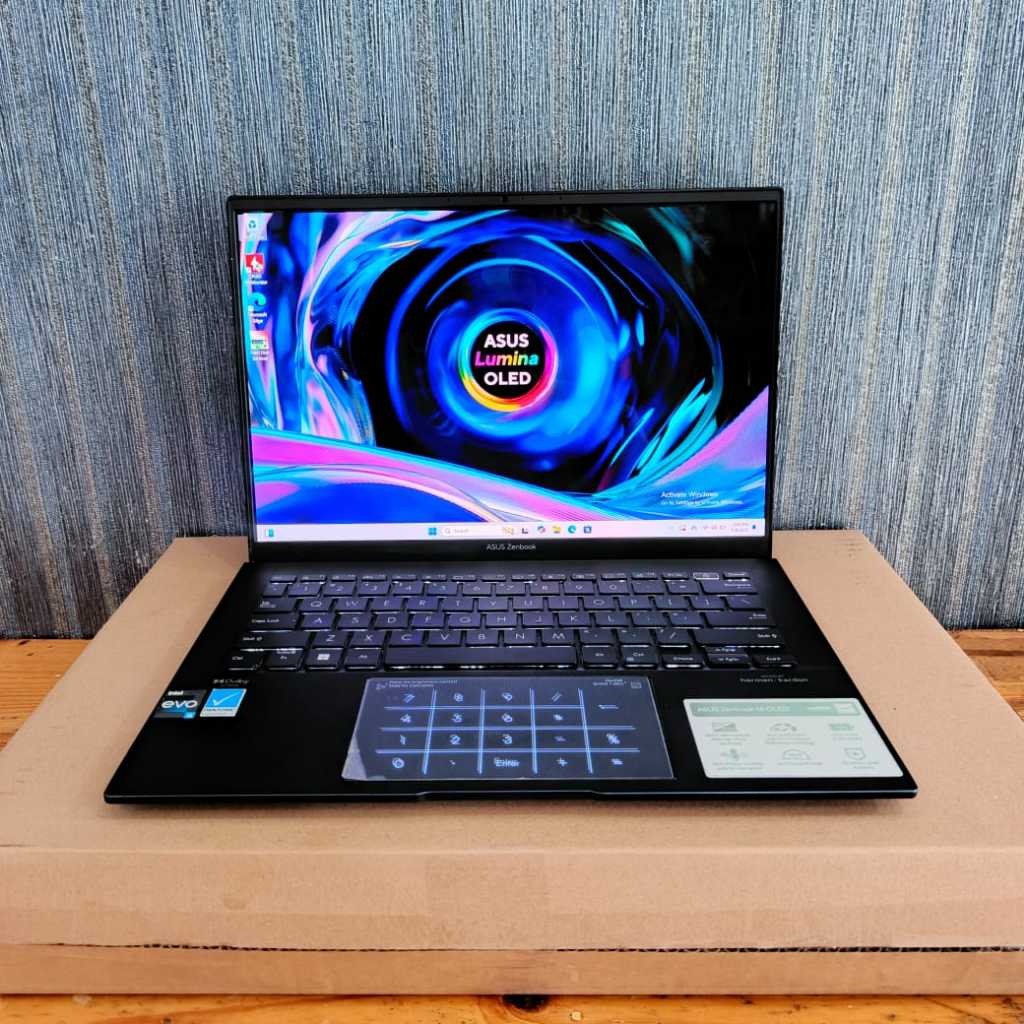LAPTOP SECOND,ASUS ZenBook 14 OLED - UX3402ZA, Intel Core i5-1240P, Gen 12Th, Ram 8Gb GB / 512GB SSD