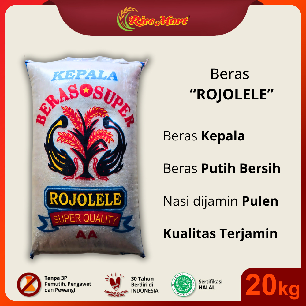 

Beras Rojolele Super 20 KG