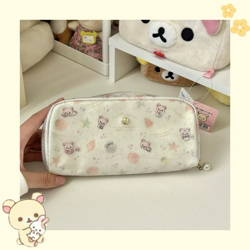 

[PREORDER] Tempat Pensil Rilakkuma San-X – 3 Lapis Waterproof 21x6x9 cm ❤️