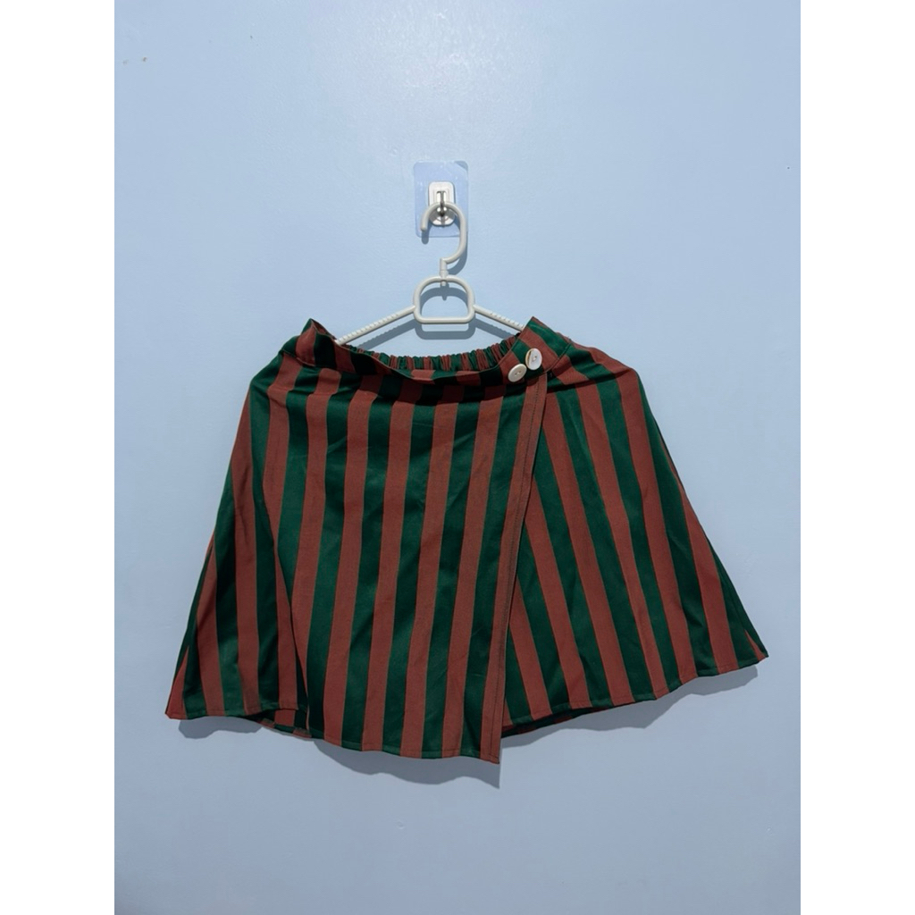 Preloved Toko Didiyo Mini Wrap Skirt Women - Rok Pendek Wanita