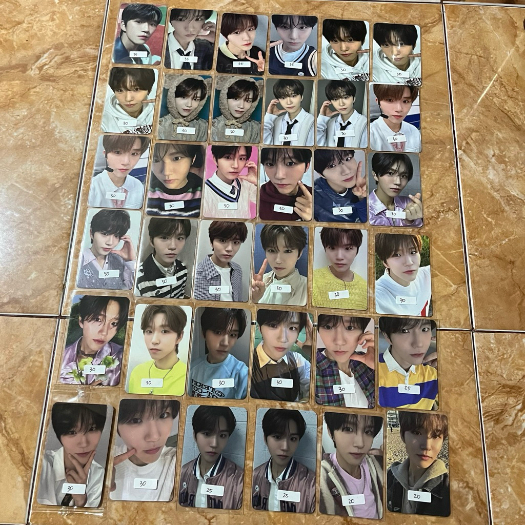 NCT WISH JAEHEE PHOTOCARD PC