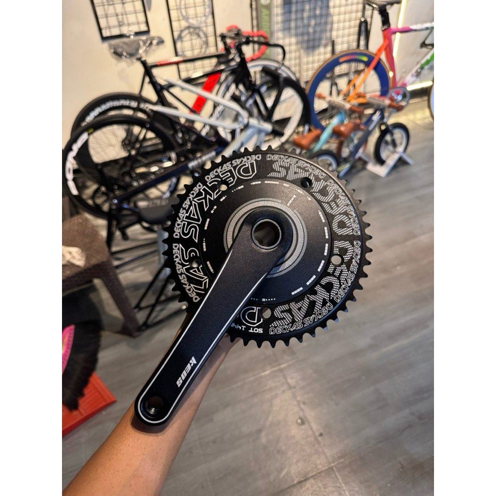 Crankset fixie aero HT fixie KEOS x Deckas